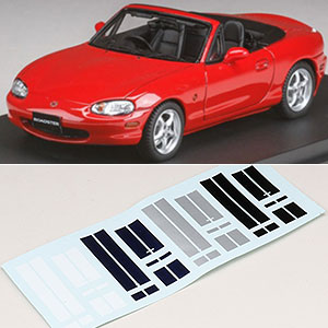1/43 マツダロードスター(NB8C) RS 1998 (カスタムデカール付属