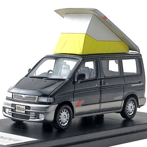 1/43 MAZDA BONGO FRIENDEE RF-V (1995) ブリリアントブラック＆サイレントシルバーメタリック