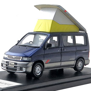 1/43 MAZDA BONGO FRIENDEE RF-V (1995) ソロモンブルーマイカ＆サイレントシルバーメタリック