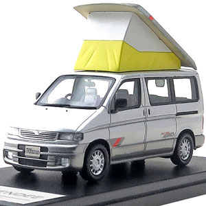 1/43 MAZDA BONGO FRIENDEE RF-V (1995) シルバーストンメタリック＆サイレントシルバーメタリック