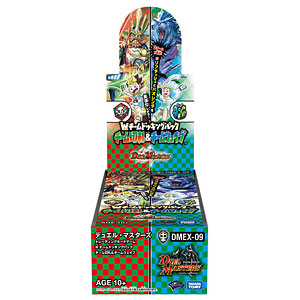 DMEX-09 デュエル・マスターズTCG Wチームドッキングパック チーム切札＆チームウェイブ 16パック入りBOX
