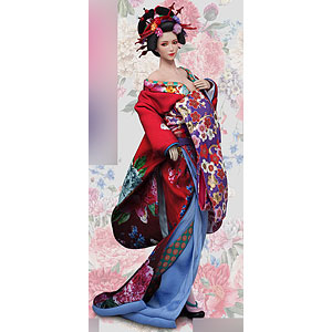 1/6 女性用アウトフィット セット 花魁一夜 C ヘッド付[i8TOYS 1/6 女性用アウトフィット セット 花魁一夜 C ヘッド付[i8TOYS