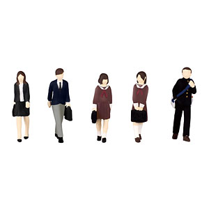 1/80超ミニフィギュア11 あの日の交差点セット2