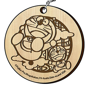 ドラえもん 切り絵シリーズ 木彫根付 ドラえもんG ミニドラえもん