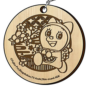 ドラえもん 切り絵シリーズ 木彫根付 ドラミ