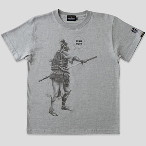 SEKIRO： SHADOWS DIE TWICE × TORCH TORCH/ Tシャツコレクション： 死なず半兵衛 杢灰 サイズ M