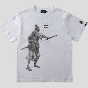 SEKIRO： SHADOWS DIE TWICE × TORCH TORCH/ Tシャツコレクション： 死なず半兵衛 白 サイズ L