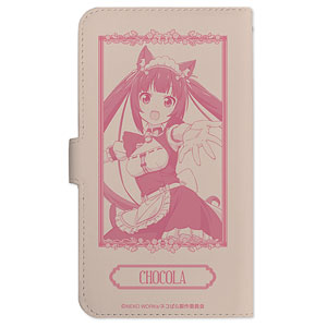 ネコぱら バニラ 手帳型スマホケース(Lサイズ)[アルマビアンカ]《在庫