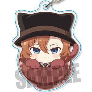 文豪ストレイドッグス 文スト ねこまんま アクリル キーホルダー 中島敦 ねこまんまアクリルキーホルダー 文豪ストレイドッグス 中島敦