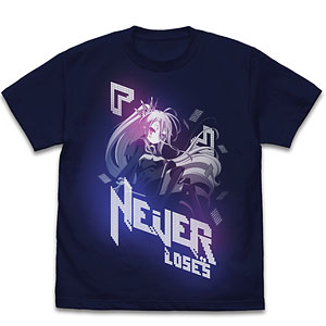 ノーゲーム・ノーライフ 「白」TシャツVer.2.0/NAVY-XL