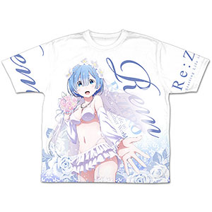 GEE！限定 Re：ゼロから始める異世界生活 ウェディング レム 冷感両面フルグラフィックTシャツ/L