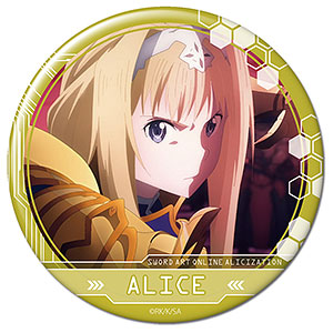 ソードアート・オンライン アリシゼーション　シノン　缶バッジ　朝田詩乃 ソードアート・オンライン アリシゼーション シノン 缶バッジ