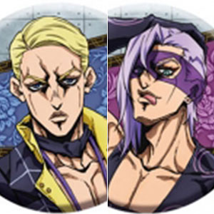 上品スタイル TVアニメ「ジョジョの奇妙な冒険 黄金の風」 缶バッジ ピンズ・ピンバッジ・缶バッジ