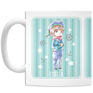 ヘタリア World★Stars ロシア＆中国 Marine ver. デフォルメAni-Art マグカップ