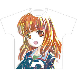 ガールズ＆パンツァー 最終章 武部沙織 Ani-Art フルグラフィックTシャツ ユニセックス M