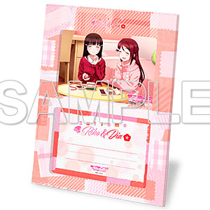 『ラブライブ！サンシャイン！！』なかよしフォトスタンド 梨子＆ダイヤ ブロマイド付き