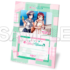 『ラブライブ！サンシャイン！！』なかよしフォトスタンド 梨子＆果南 ブロマイド付き