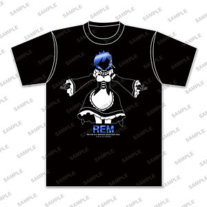 Re：ゼロから始める異世界生活 箔プリントTシャツ レム (M)