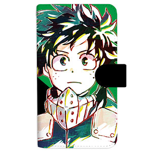 僕のヒーローアカデミア 緑谷出久 Ani-Art 手帳型スマホケース(Mサイズ)