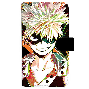 僕のヒーローアカデミア 爆豪勝己 Ani-Art 手帳型スマホケース(Lサイズ)