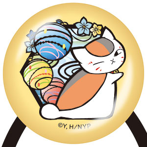夏目友人帳 切り絵シリーズ ガラスヘアゴム ニャンコ先生G 水風船