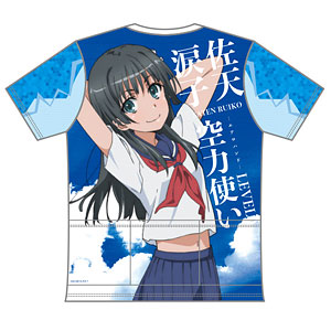 とある科学の超電磁砲T」 ツーリングTシャツ 御坂美琴Ver. (XL