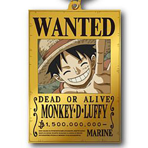 ワンピース 手配書アクリルミラー ルフィ