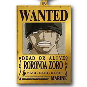 ワンピース 手配書アクリルミラー ゾロ
