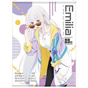 Re：ゼロから始める異世界生活 ※2期 エミリア 100cmタペストリー ストリートファッションVer.