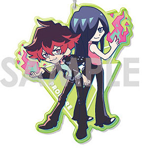 プロメア ネオンカラーアクリルストラップ D.アイナ＆エリス[ソル
