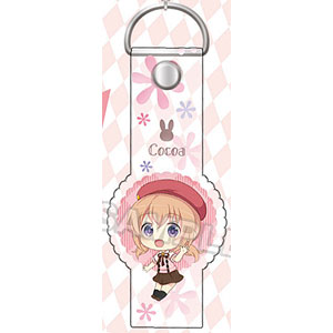 ご注文はうさぎですか？ BLOOM ビニールストラップ ココア