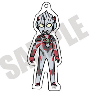 ウルトラマンタイガ＆ニュージェネレーションヒーローズ アクリルキーホルダーN X