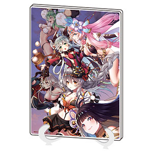 アクリルアートボード(A5サイズ)「放置少女～百花繚乱の萌姫たち