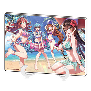 アクリルアートボード(A5サイズ)「放置少女～百花繚乱の萌姫たち