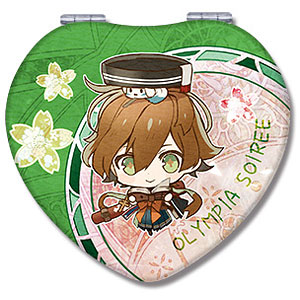 オランピアソワレ ハート型コンパクトミラー デザイン05(天草四郎時貞)