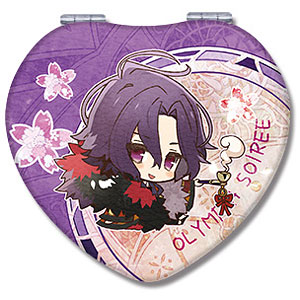 オランピアソワレ ハート型コンパクトミラー デザイン06(縁)