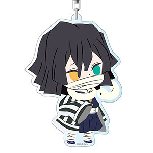 鬼滅の刃 デカキーホルダー 伊黒小芭内 デフォルメver.