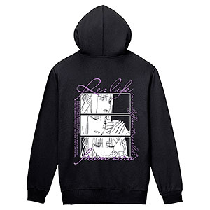 Re：ゼロから始める異世界生活 エミリア バックプリントジップパーカー レディース M