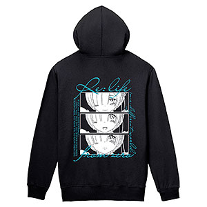 Re：ゼロから始める異世界生活 レム バックプリントジップパーカー メンズ L