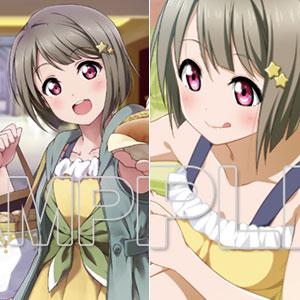ラブライブ ニジガク　朝香果林 & 宮下愛　クリアファイル　2点セット ラブライブ！虹ヶ咲学園スクールアイドル同好会』デートクリア