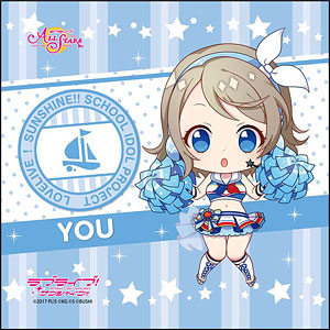 ラブライブ！スクールアイドルフェスティバルALL STARS マイクロファイバー 渡辺曜 デフォルメver