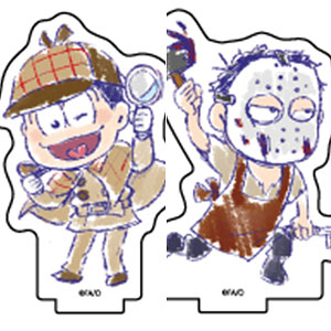 アクリルぷちスタンド「おそ松さん」04/グラフアート なごみ探偵ver. 6個入りBOX