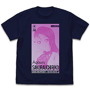 ラブライブ！サンシャイン！！ 桜内梨子 Tシャツ ALL STARS Ver./NAVY-M