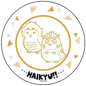 ハイキュー！！ プレート皿 木兎フクロウ＆赤葦フクロウ ver.