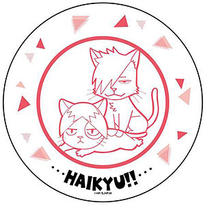 ハイキュー！！ プレート皿 黒尾ネコ＆孤爪ネコver.