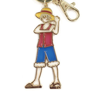 ONE PIECE ステンドグラス風キーチェーン モンキー・D・ルフィ イーストブルーVer.