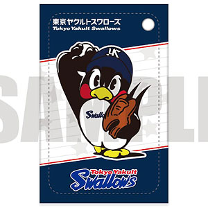 東京ヤクルトスワローズ パスケース デザインJ(つば九郎)[プレイ