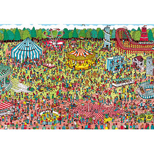ジグソーパズル Where’s Wally？ 休日の遊園地 1000マイクロピース (M81-726)