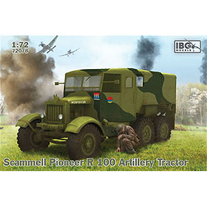 1/72 英・スキャンメルパイオニアR100重砲牽引車 プラモデル