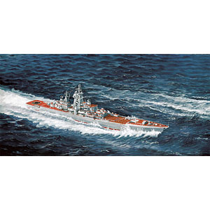 1/700 ロシア海軍キーロフ級ミサイル巡洋艦 アドミラル・ウシャコフ プラモデル